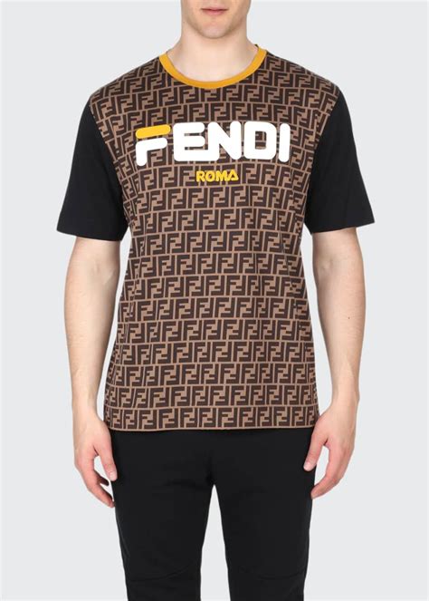 fendi t shirt uomo ebay|fendi men's t shirt sale.